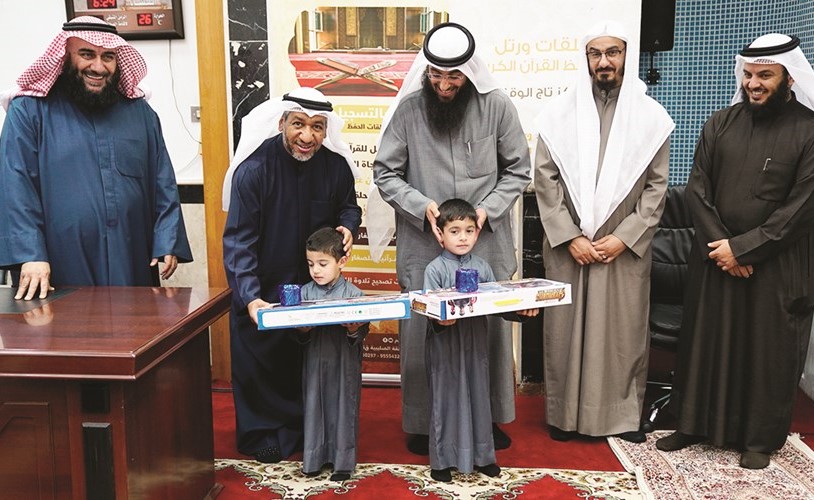 تكريم أصغر المشاركين