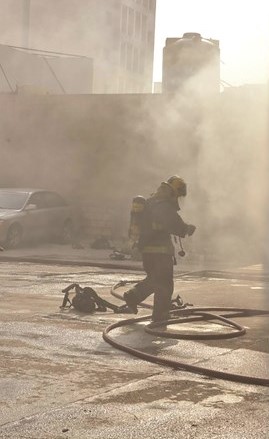 فتح تحقيق في حريق سرداب أدوات صحية