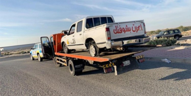 ‏«الداخلية » تحرير عدد 400 مخالفة مباشرة وضبط عدد 12 مركبة استهتار ورعونة وتحويل شخصين إلى نظارة المرور