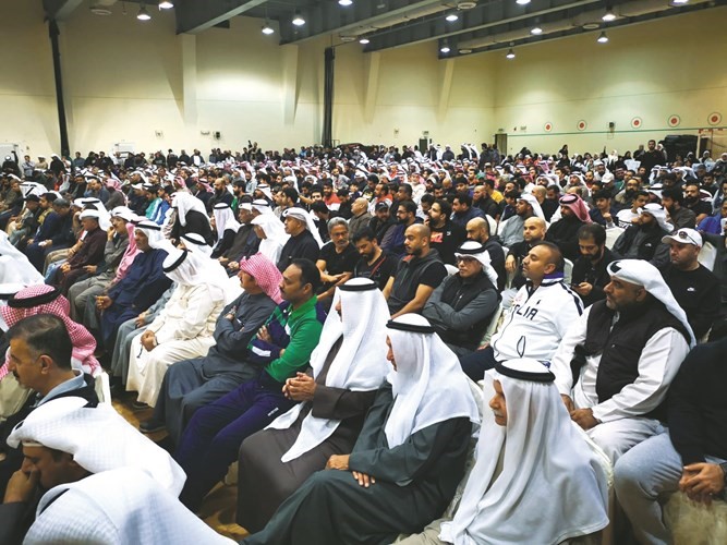 حضور كبير من أعضاء النادي العربي
