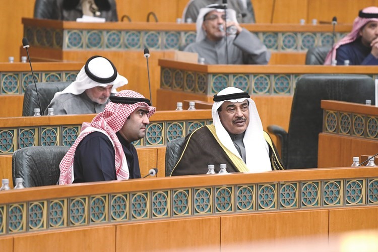 سمو الشيخ صباح الخالد وخالد الروضان