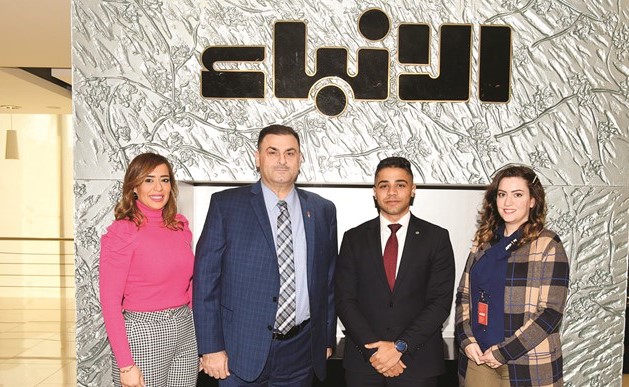 بلال العربي وشيرين موسى من فندق النخيل وتهنئة لـالأنباء بعيدها	(فريال حماد)