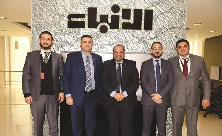 فياض عماد الدين ومحمد حسان يهنئان الأنباء نيابة عن أسرة فندق ميلينيوم