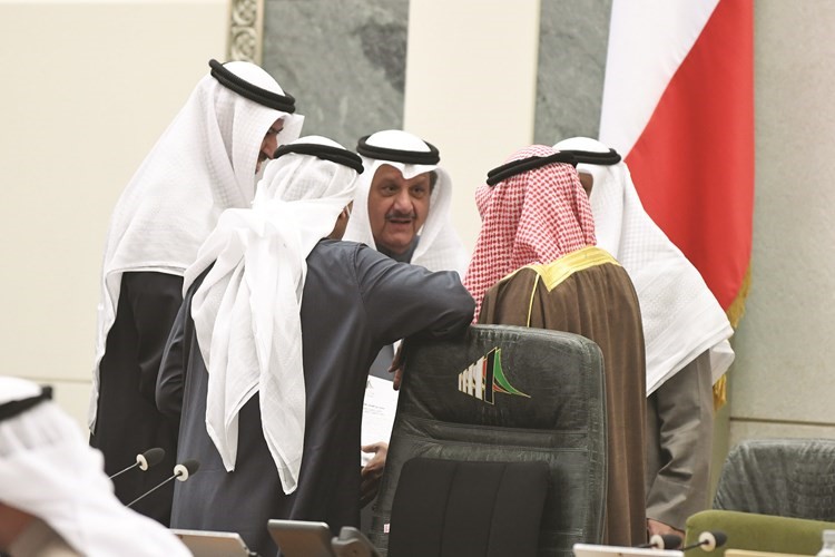 الرئيس مرزوق الغانم وعيسى الكندري ود. فهد العفاسي﻿
