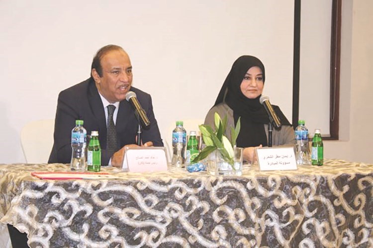 د.إيمان الشمري ود.خالد الصالح