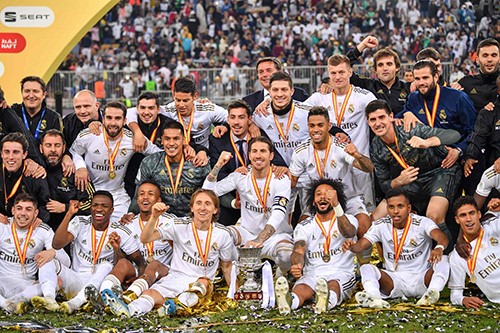 الكأس السوبر الاسبانية: ريال مدريد بطلا على حساب أتلتيكو بركلات الترجيح