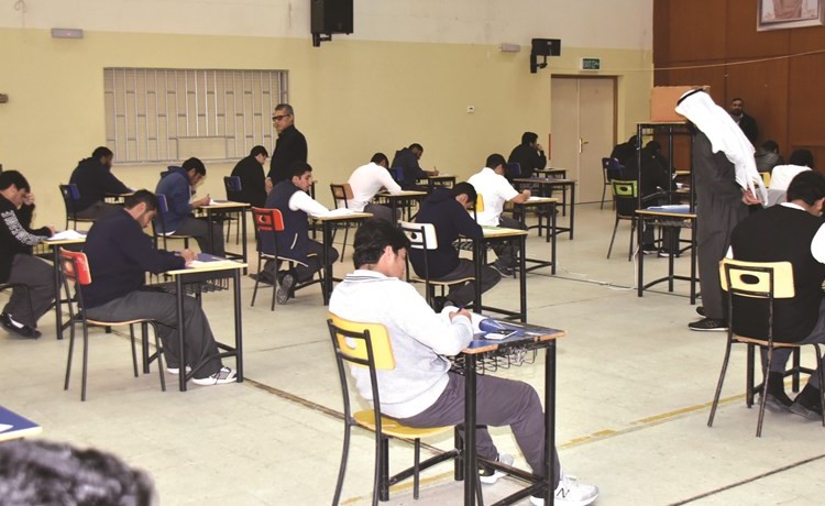 صورة أرشيفية لامتحانات الثانوية العامة
