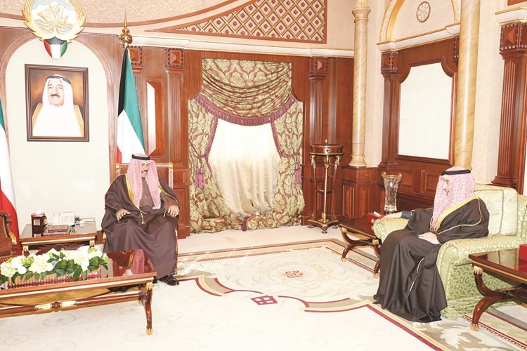 سمو ولي العهد مستقبلا الشيخ د.أحمد ناصر المحمد