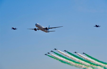 افتتاح معرض الكويت للطيران 2020 برعاية أميرية