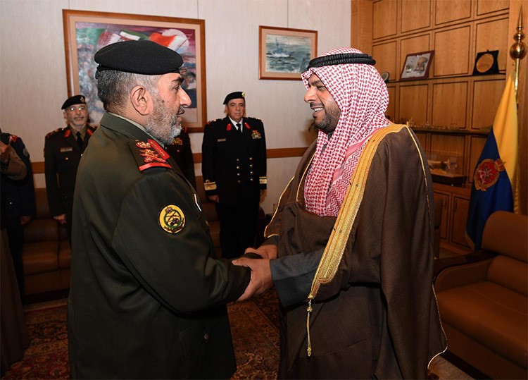 بالصور.. مراسم تعيين اللواء خالد الصالح نائباً لرئيس الأركان وترقيته لرتبة فريق