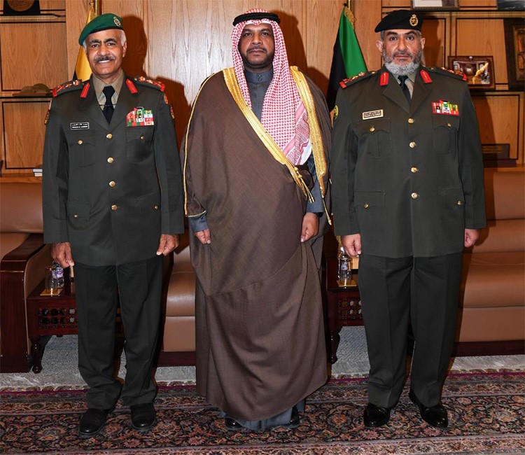 بالصور.. مراسم تعيين اللواء خالد الصالح نائباً لرئيس الأركان وترقيته لرتبة فريق