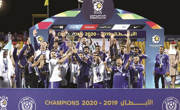 النصر بطل كأس الرابطة الإماراتي