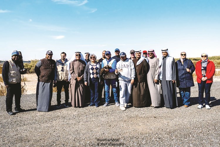 جانب من عملية إطلاق العقاب
