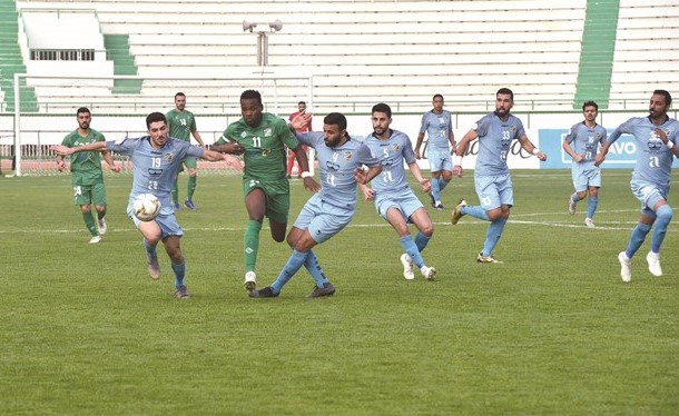 العربي نجح في تجاوز السالمية بهدف نظيف من ركلة جزاء	(متين غوزال)