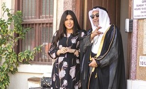 جاسم النبهان وزهرة عرفات