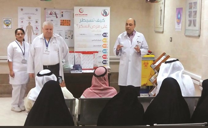 جانب من حضور فعاليات الجهراء