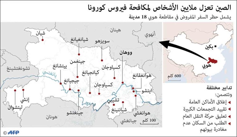 كورونا يبث الذعر.. ورئيس الصين: الوباء ينتشر بسرعة