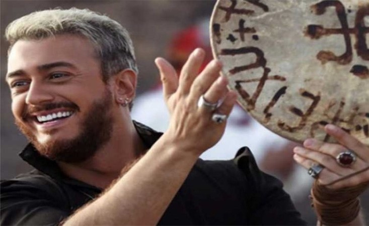 بالفيديو.. سعد لمجرد يسقط بشكل خطير أثناء تصوير فيديو كليب
