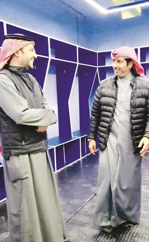 ومطلعا على لمحات الصالة الجديدة