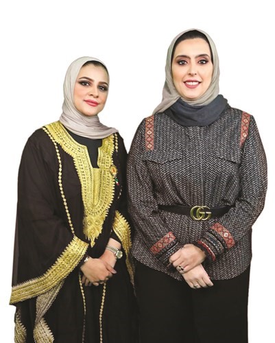 الشيخة مريم الصباح واسراء الحسيني