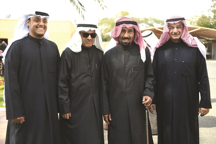 د.رشيد الحمد والشيخ علي الجابر ولقطة للذكرى