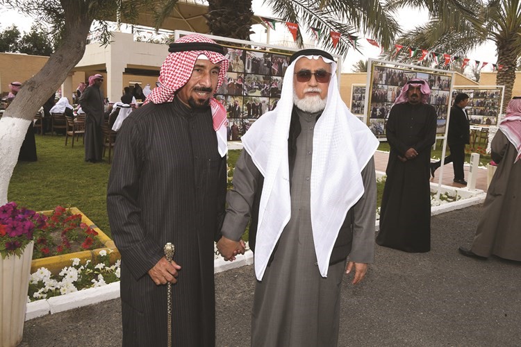 د.عبدالمحسن الخرافي والشيخ علي الجابر