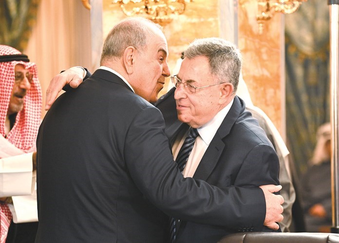 فؤاد السنيورة وإياد علاوي