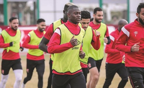 تدريبات جدية للأهلي استعدادا لمواجهة بيراميدز الحساسة الخميس المقبل