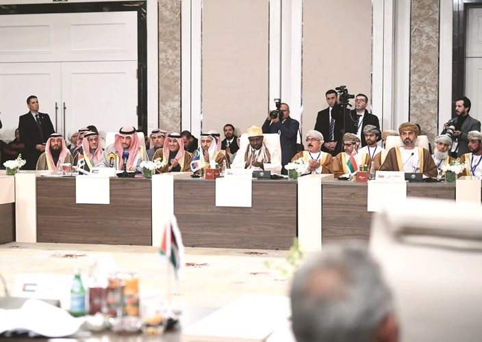  رئيس مجلس الأمة مرزوق الغانم يلقي كلمة الوفد الكويتي أمام المؤتمر الطارئ الثلاثين للاتحاد البرلماني العربي في الأردن