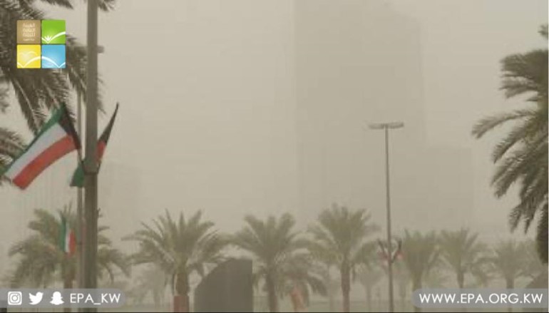 "الأرصاد": طقس بارد جداً ورياح قوية مثيرة للغبار