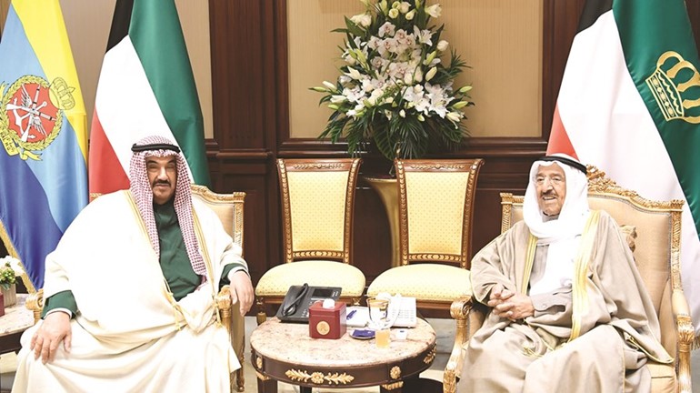  صاحب السمو الأمير مستقبلا سمو الشيخ ناصر المحمد