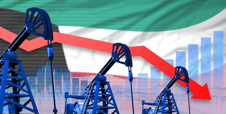 سعر برميل النفط ينخفض ليبلغ 55.07 دولار
