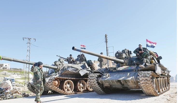 الجيش السوري يسيطر على كامل الطريق الدولي حلب-دمشق
