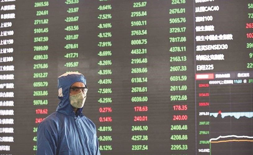 «الوطني»: مخاوف انتشار «كورونا» تضرب الأسواق المالية وتؤثر على النمو الصيني