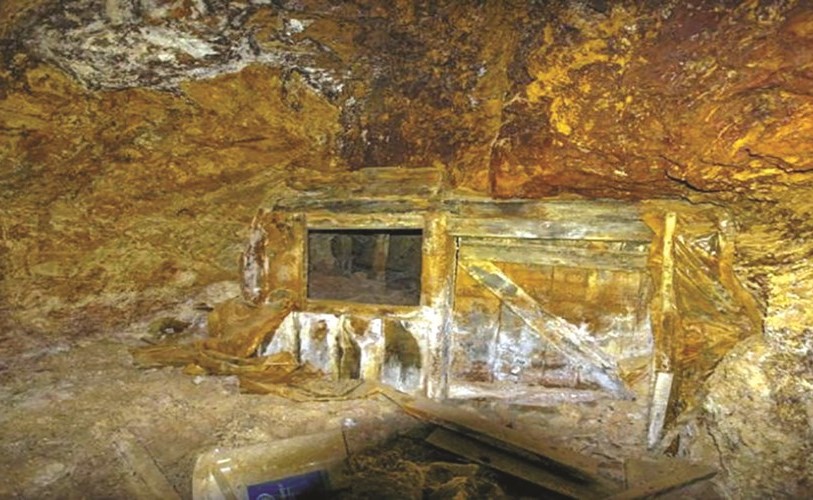 صورة أرشيفية للأعمال داخل منجم السكري