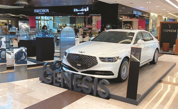 «شمال الخليج» تعرض جينيسيس G90 طراز 2020 في «الصالحية»