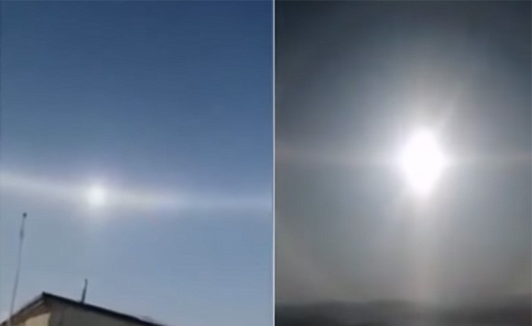 بالفيديو.. تفسير ظاهرة الـ 5 شموس التي تسطع في سماء الصين