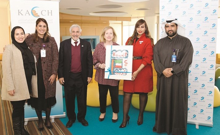 فريق برقان يقدم الدعم للجمعية الكويتية لرعاية الأطفال في مستشفى KACCH