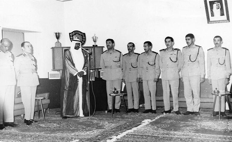  ومع الراحل الأمير الوالد الشيخ سعد العبدالله