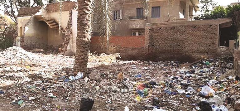 منزل الرئيس الاسبق مبارك في كفر المصيلحة
