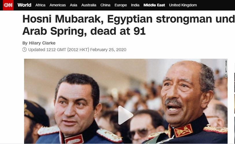 الـCNN أكدت على أنه واجه الاخوان بقوة وقبضة حديدية