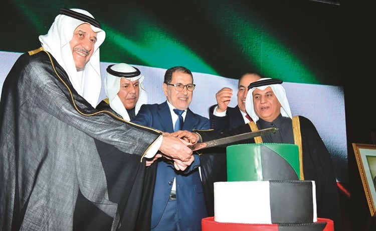 رئيس الحكومة المغربية سعد الدين العثماني مشاركا في احتفالات سفارتنا بالأعياد الوطنية