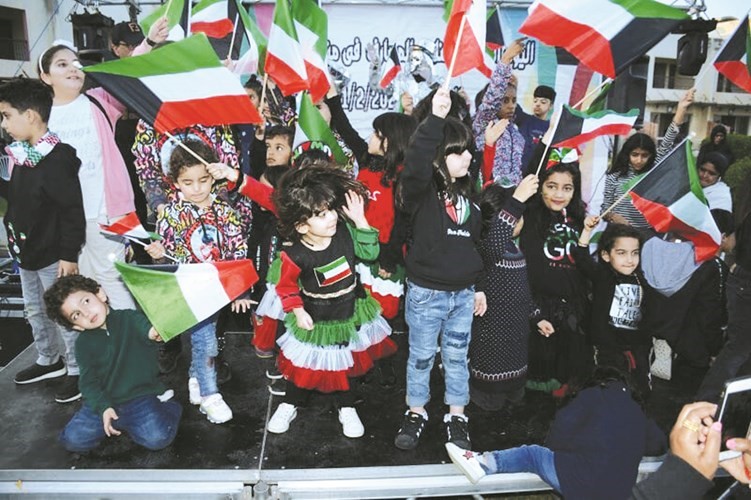 مشاركة من الجميع بفقرات الحفل
