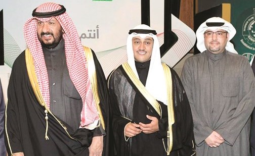 الشيخ طلال الخالد ويوسف الرويح وطلال الخرافي