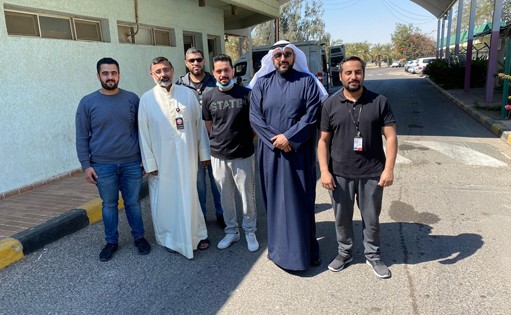 باسل الصباح يتفقد ⁧الحجر الصحي⁩ في منتزه الخيران للإطمئنان على صحة المواطنين