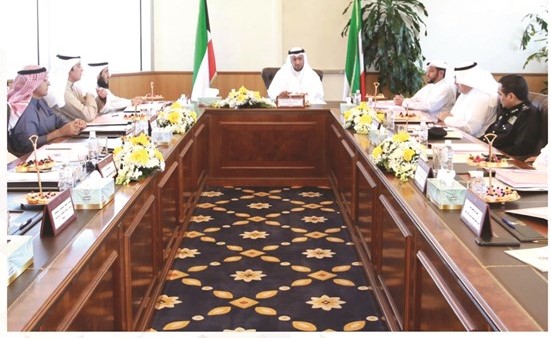 المستشار د.فهد العفاسي مترئسا اجتماع اللجنة الوطنية الدائمة لمنع الاتجار بالأشخاص
