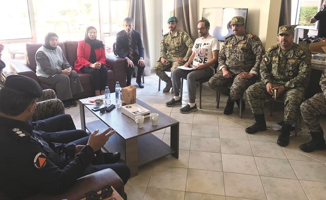 تجهيز حجر الجون لاستقبال القادمين من العراق