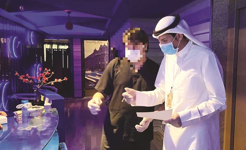 جانب من الجولات التفتيشية المكثفة في الأحمدي