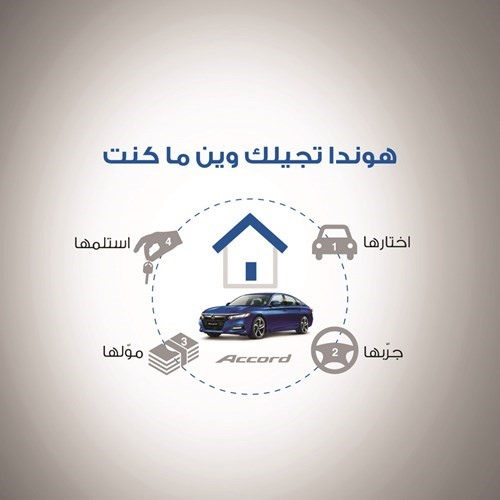 تميز مع «هوندا الغانم» أينما كنت مع خدمة مميزة من أمام منزلك