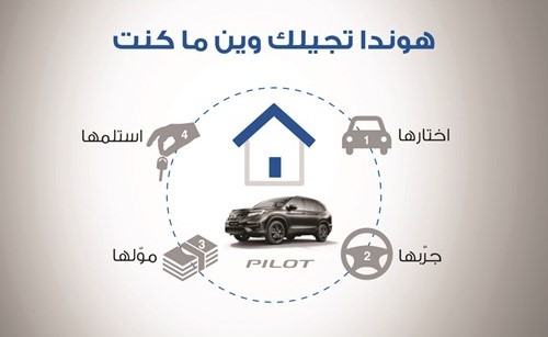 تميز مع «هوندا الغانم» أينما كنت مع خدمة مميزة من أمام منزلك